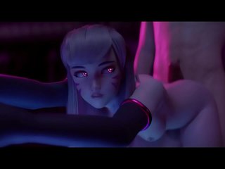 Overwatch's D.Va Takes a Big Dick at the Strip Club With a Creampie Finish 3D Hentai (HentaiSpark.com)